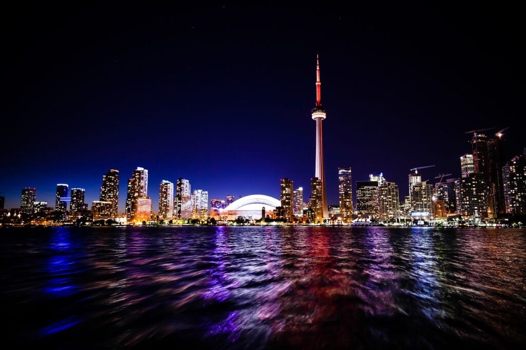 Arrival in Toronto