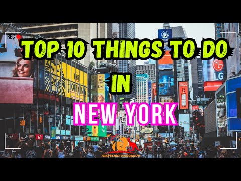 Top 10 things to do in New York City